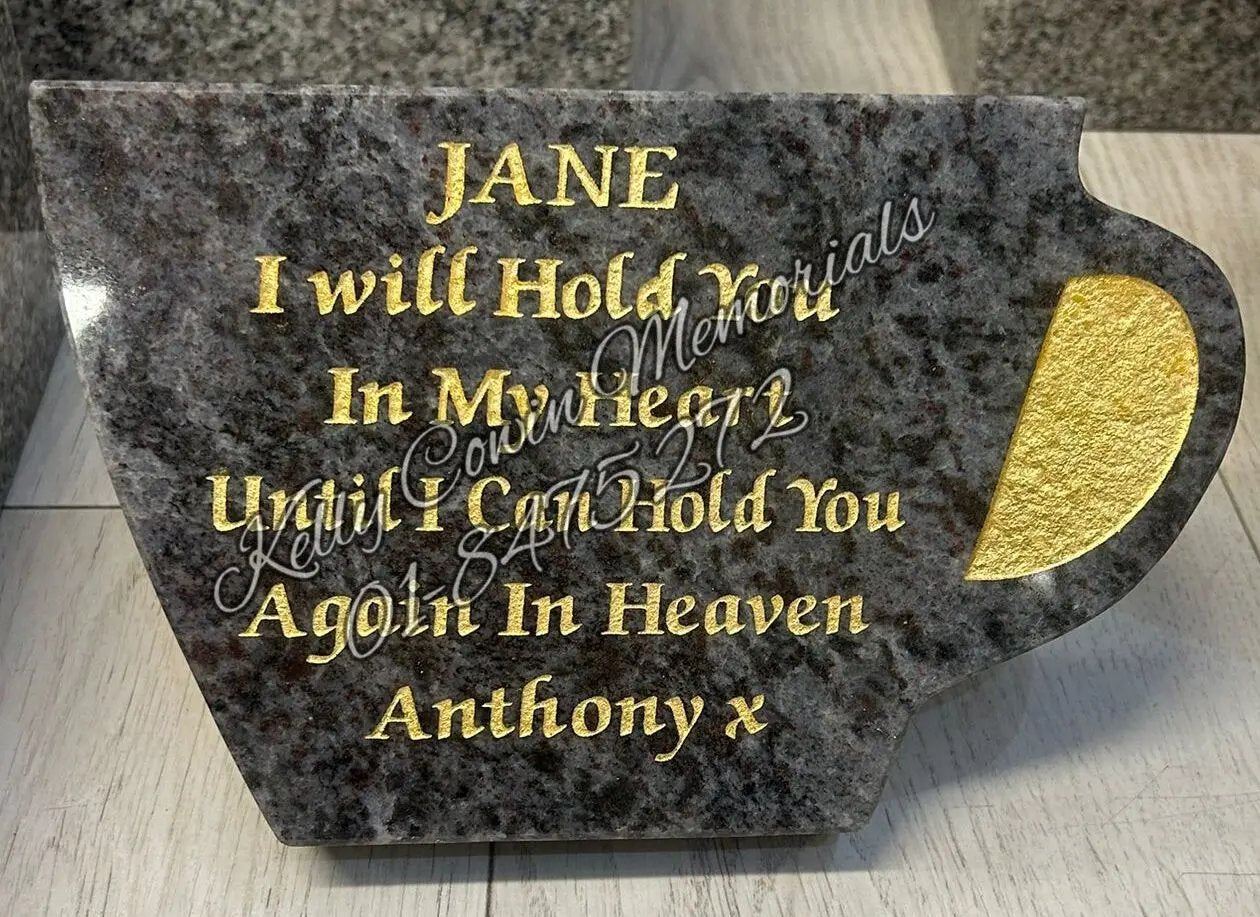 Cup Of Tea Plaque - P007 Kelly Cowin Memorials
