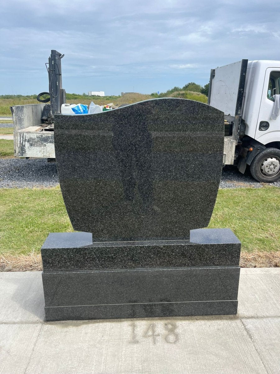 Rustenburg Granite C1 Headstone | Dardistown Cemetery - Kelly Cowin Memorials