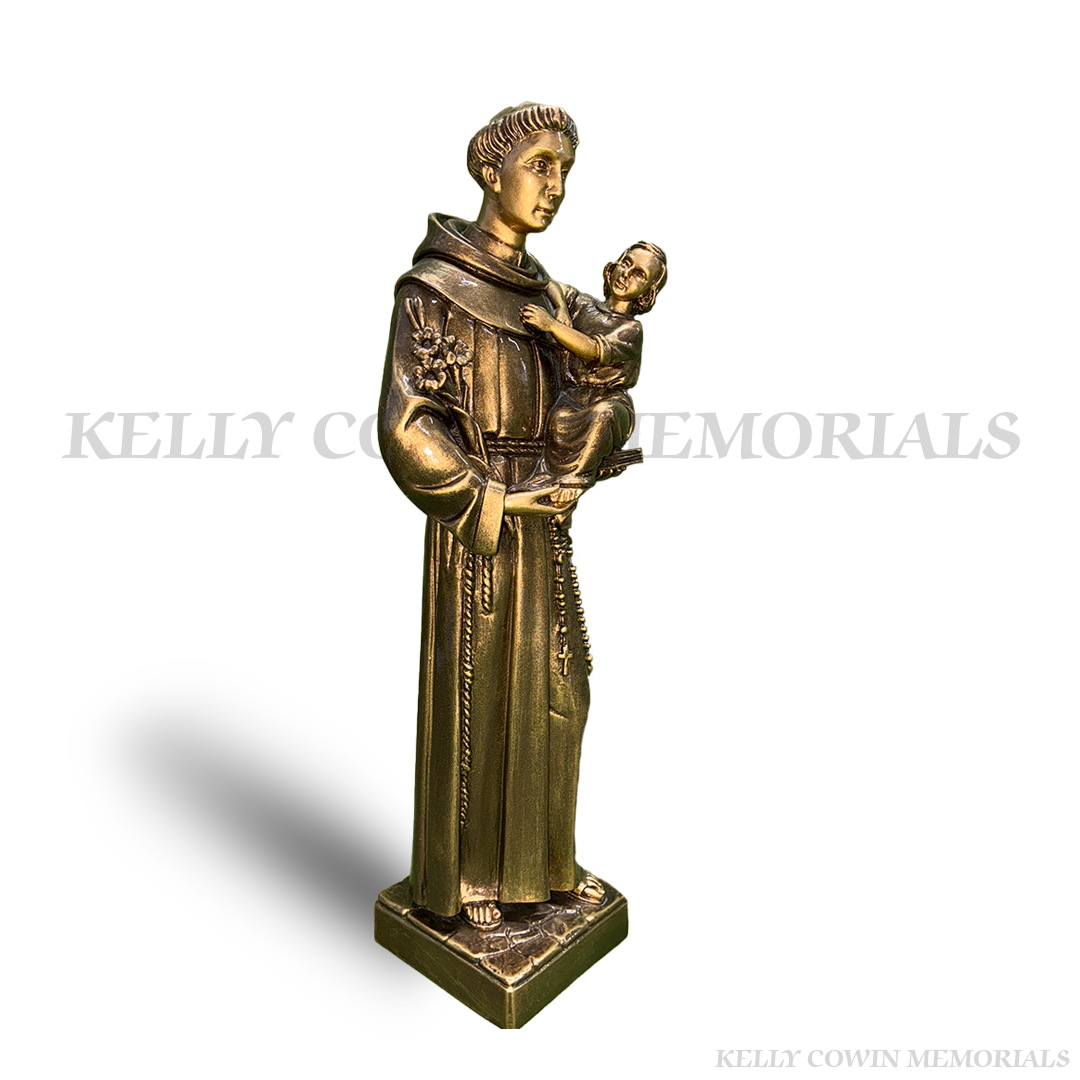S027 – Bronze St. Anthony Statue