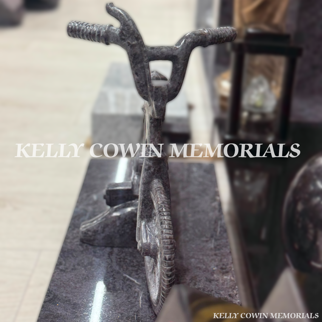 Blue Lagoon Custom Bike | Kelly Cowin Memorials