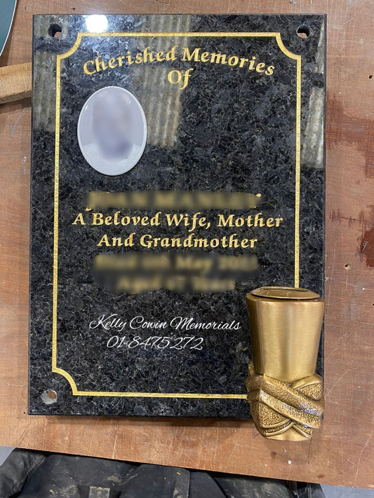 P046 - Cremation Wall Plaque