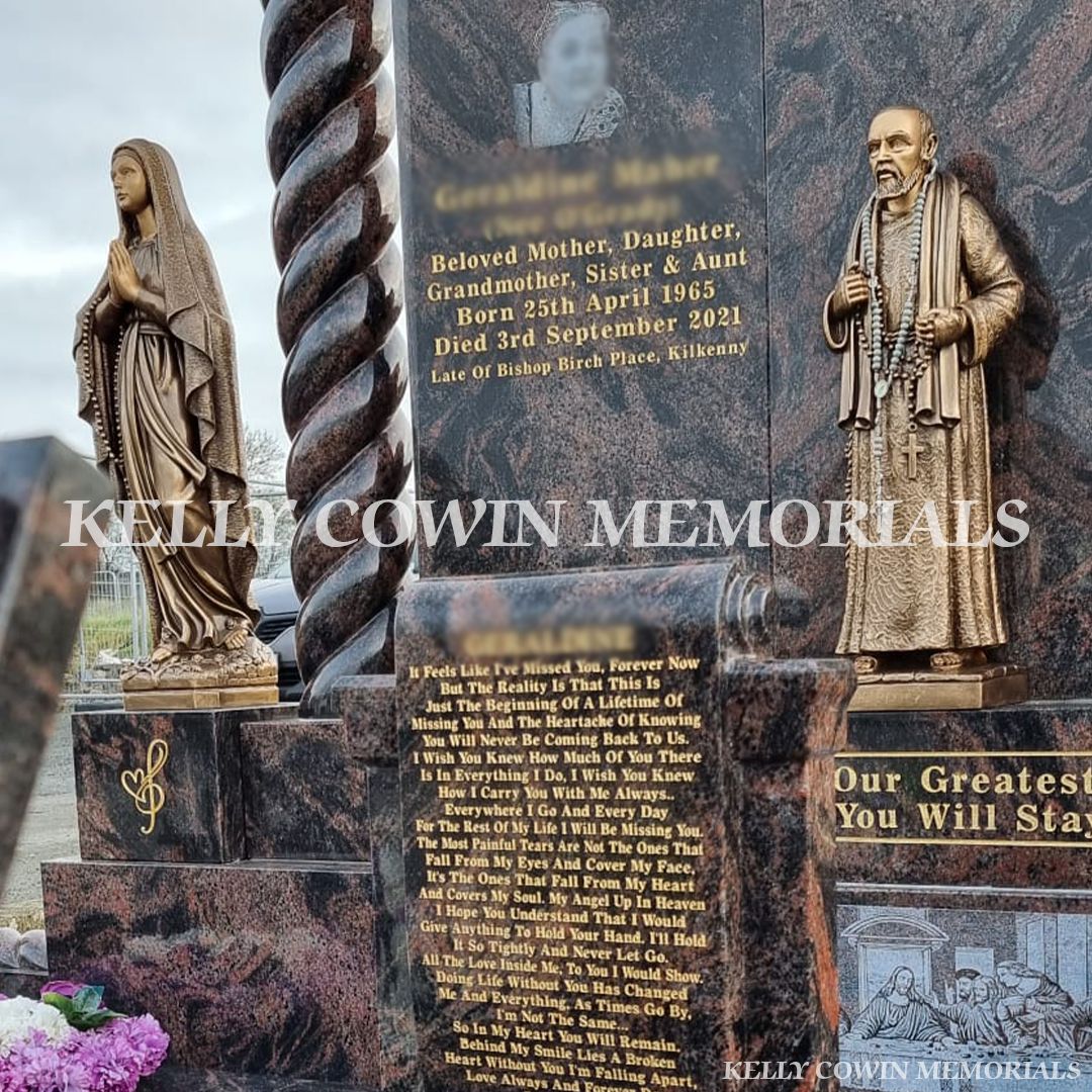 Pandora Gates of Heaven Traveller Headstone | Kilkenny Cemetery, Co. Kilkenny - Kelly Cowin Memorials