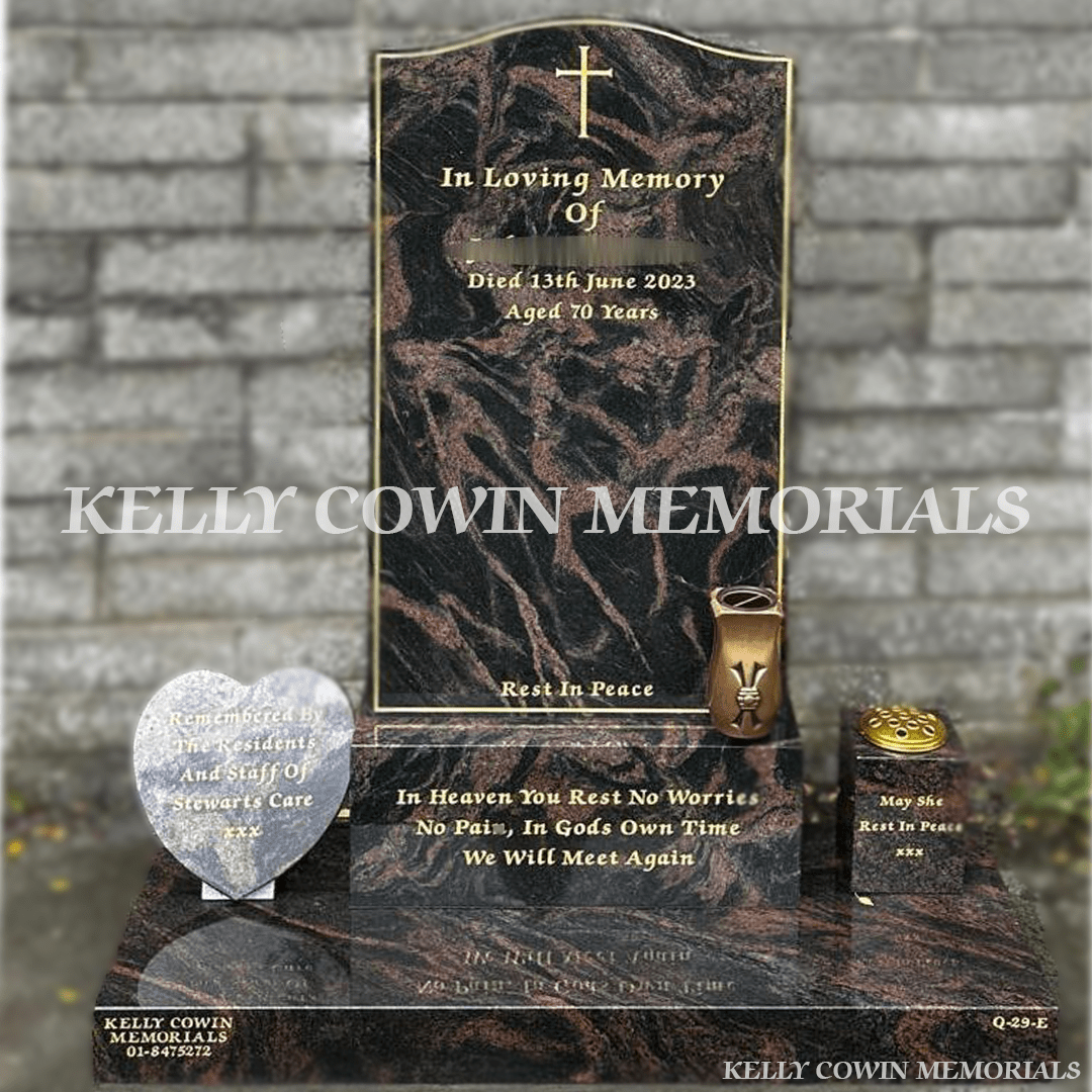 Pandora Granite Og Headstone | Palmerstown Cemetery - Kelly Cowin Memorials