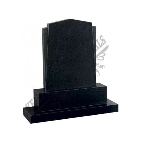 018 Headstone With Apex Base & Plinth - Dublin Headstones - Glasnevin - Balgriffin - Fingal - Dardistown - Kelly Cowin Memorials