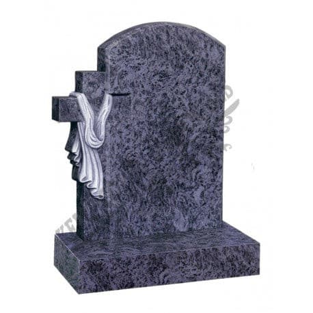 023 Cross & Shroud Antique Finish - Dublin Headstones - Glasnevin - Balgriffin - Fingal - Dardistown - Kelly Cowin Memorials