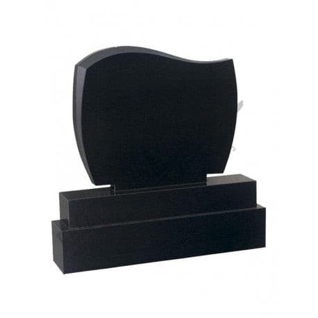 04 C1 Shape Headstone on base & sub base - Dublin Headstones - Glasnevin - Balgriffin - Fingal - Dardistown - Kelly Cowin Memorials