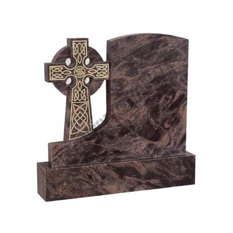 Celtic Round Top Headstone - H001 - Kelly Cowin Memorials