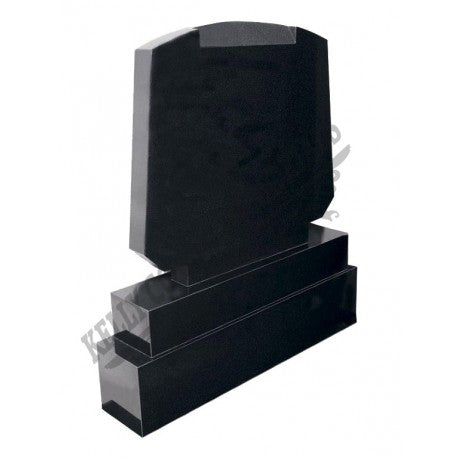 048 TV Shaped Headstone - Dublin Headstones - Glasnevin - Balgriffin - Fingal - Dardistown - Kelly Cowin Memorials