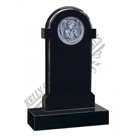 angle plaque Headstone and Base