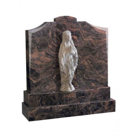 09 Gates of Heaven headstone on base and sub base - Dublin Headstones - Glasnevin - Balgriffin - Fingal - Dardistown - Kelly Cowin Memorials