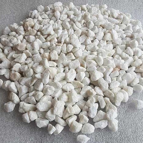 White Moldovan Marble Chippings - Dublin Headstones - Glasnevin - Balgriffin - Fingal - Dardistown - Kelly Cowin Memorials