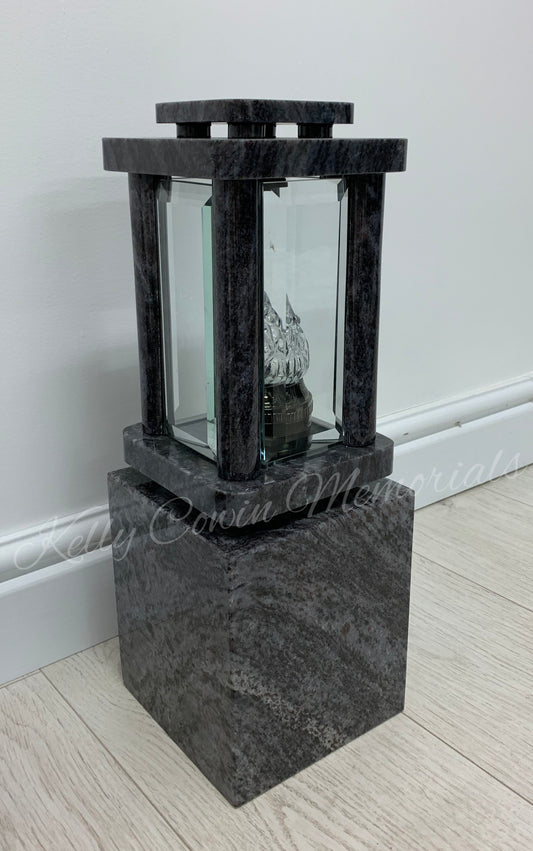 Lantern & Base 008 - Dublin Headstones - Glasnevin - Balgriffin - Fingal - Dardistown -  Kelly Cowin Memorials