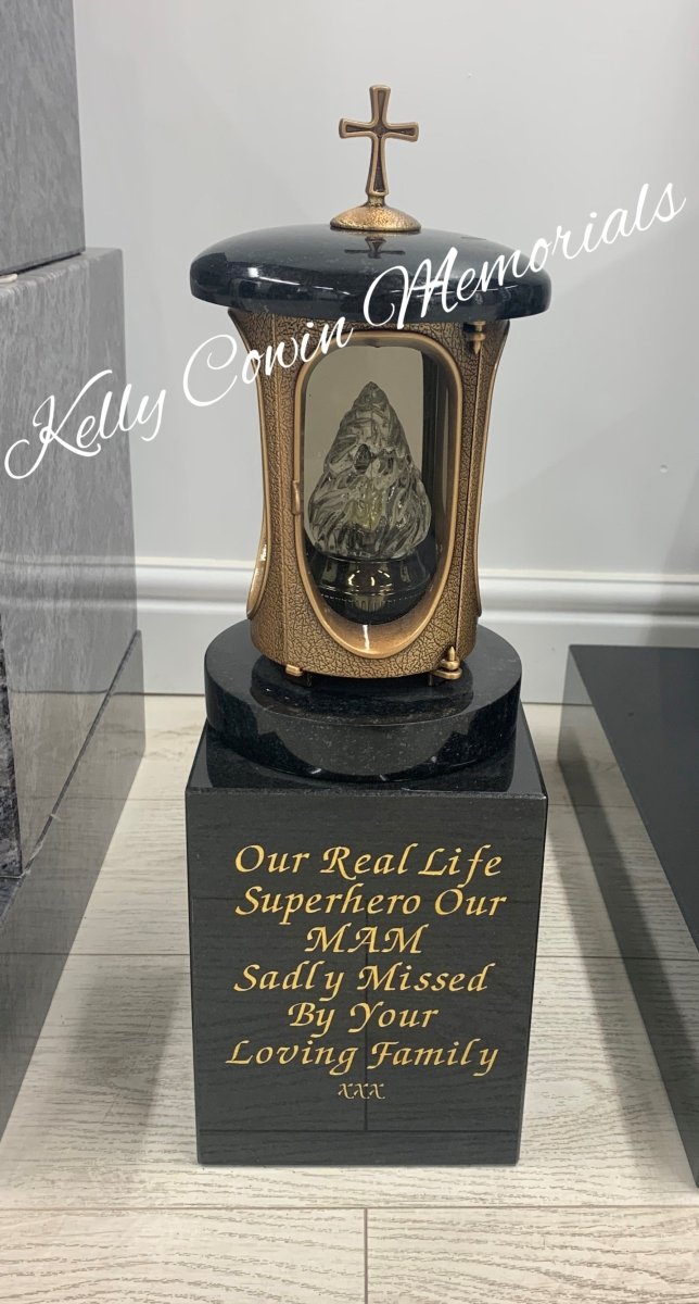 L046 - Lantern & Base - Kelly Cowin Memorials