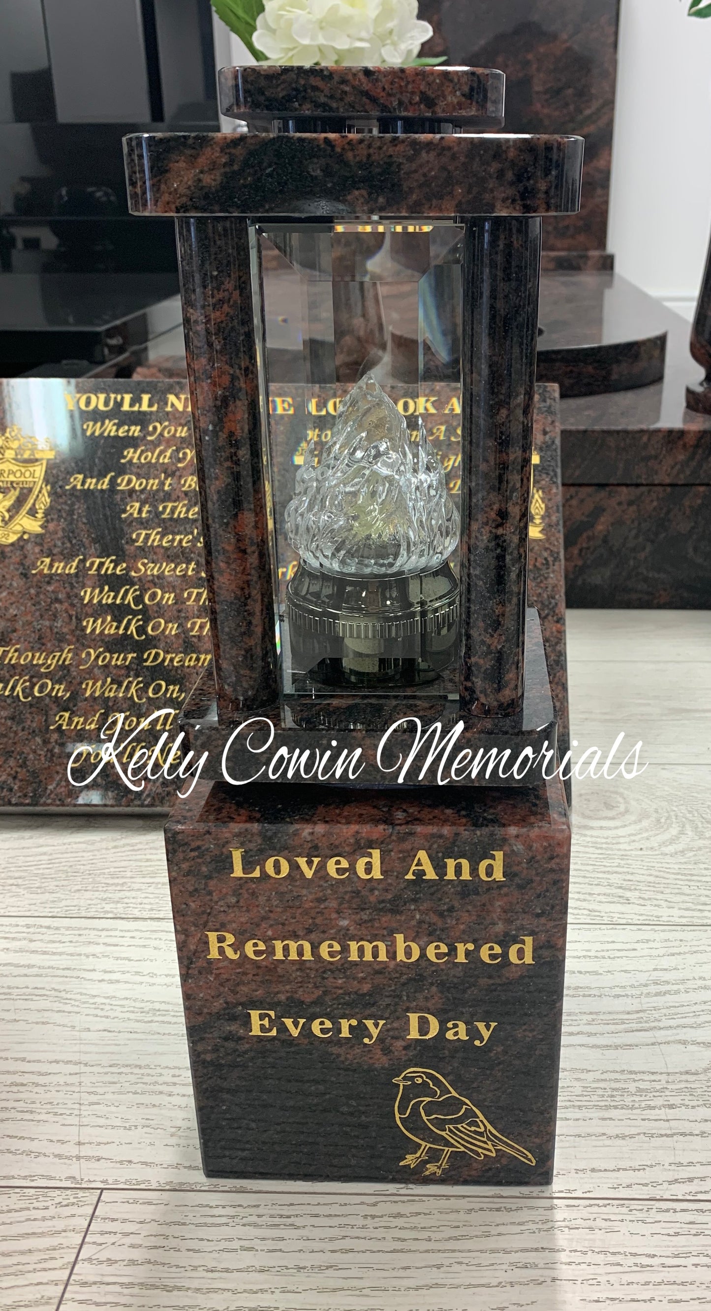 Lantern & Base 004 - Dublin Headstones - Glasnevin - Balgriffin - Fingal - Dardistown -  Kelly Cowin Memorials