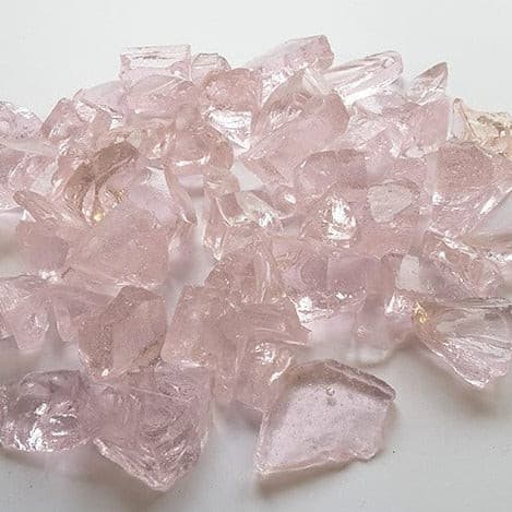 Baby Pink Glass Chippings - Dublin Headstones - Glasnevin - Balgriffin - Fingal - Dardistown - Kelly Cowin Memorials
