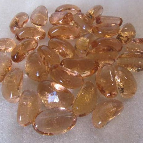 Sugar Pink Glass Pebbles - Dublin Headstones - Glasnevin - Balgriffin - Fingal - Dardistown - Kelly Cowin Memorials