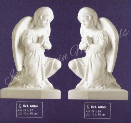 Pale Angel Statue 002 - Dublin Headstones - Glasnevin - Balgriffin - Fingal - Dardistown -  Kelly Cowin Memorials