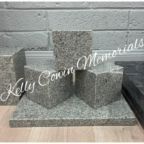 Granite Baby Blocks Grave Accessory 001 - Dublin Headstones - Glasnevin - Balgriffin - Fingal - Dardistown - Kelly Cowin Memorials