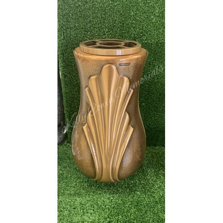Bronze Vase 001 - Dublin Headstones - Glasnevin - Balgriffin - Fingal - Dardistown - Kelly Cowin Memorials