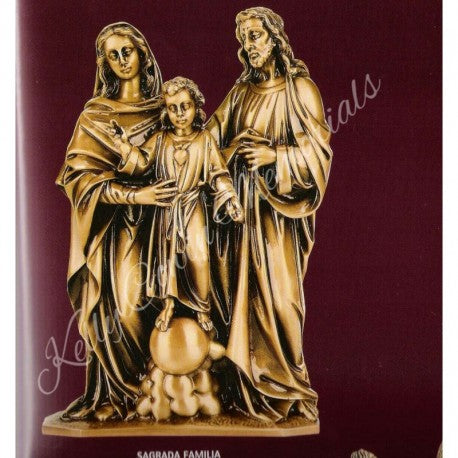 "Holy Family" Bronze Religious Statue 004 - Dublin Headstones - Glasnevin - Balgriffin - Fingal - Dardistown -  Kelly Cowin Memorials