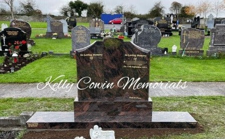 Headstone 019 - Dublin Headstones - Glasnevin - Balgriffin - Fingal - Dardistown -  Kelly Cowin Memorials