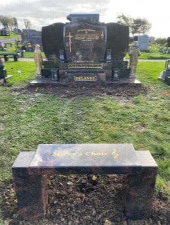 Headstone 021 - Dublin Headstones - Glasnevin - Balgriffin - Fingal - Dardistown -  Kelly Cowin Memorials