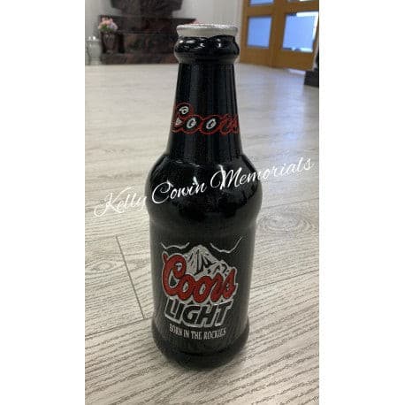 Coors Light Granite Beer Bottle Grave Accessory 003 - Dublin Headstones - Glasnevin - Balgriffin - Fingal - Dardistown - Kelly Cowin Memorials