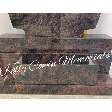 Granite Flower Box - Dublin Headstones - Glasnevin - Balgriffin - Fingal - Dardistown -  Kelly Cowin Memorials