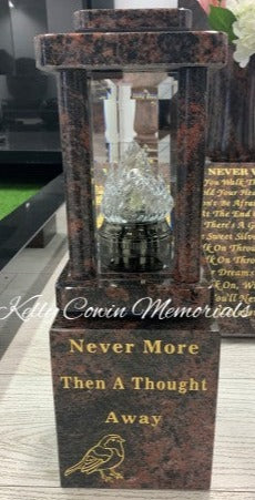 Lantern & Base 010 - Dublin Headstones - Glasnevin - Balgriffin - Fingal - Dardistown -  Kelly Cowin Memorials