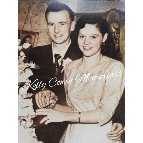 Granite Lazer Image Plaque 001 - Dublin Headstones - Glasnevin - Balgriffin - Fingal - Dardistown - Kelly Cowin Memorials