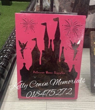 P112 - Princess Plaque - Kelly Cowin Memorials
