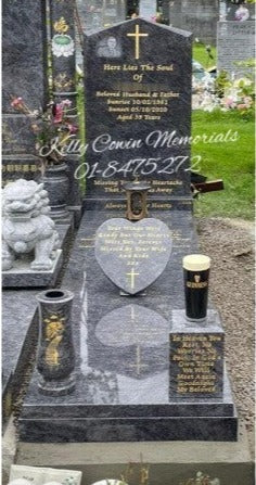 Headstone 093 - Dublin Headstones - Glasnevin - Balgriffin - Fingal - Dardistown - Kelly Cowin Memorials