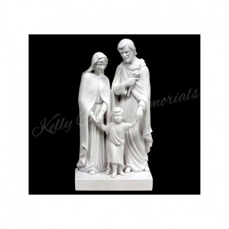 "Our Family" Pale Religious Statue 006 - Dublin Headstones - Glasnevin - Balgriffin - Fingal - Dardistown - Kelly Cowin Memorials