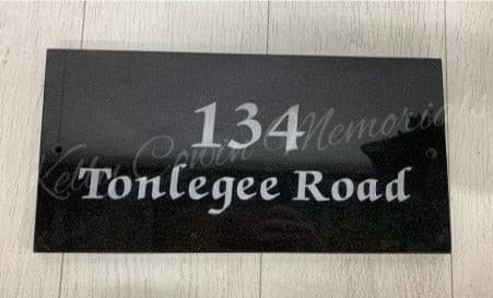 House Plaques 001 - Dublin Headstones - Glasnevin - Balgriffin - Fingal - Dardistown - Kelly Cowin Memorials