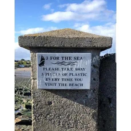 Customisable Stone Plaque - A229 - Kelly Cowin Memorials