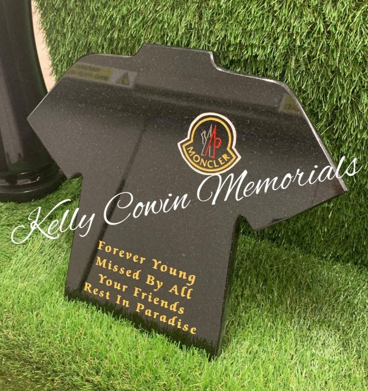 Large Moncler Plaque 001 - Dublin Headstones - Glasnevin - Balgriffin - Fingal - Dardistown - Kelly Cowin Memorials