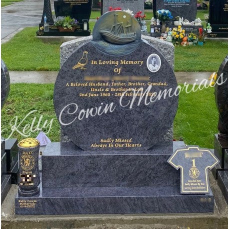 Headstone 017 - Dublin Headstones - Glasnevin - Balgriffin - Fingal - Dardistown -  Kelly Cowin Memorials