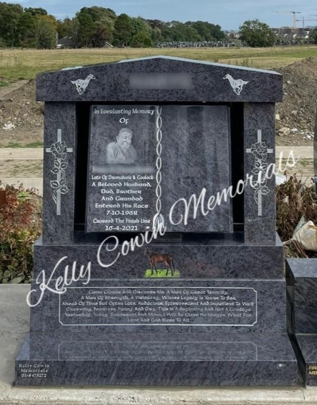 Headstone 027 - Dublin Headstones - Glasnevin - Balgriffin - Fingal - Dardistown - Kelly Cowin Memorials