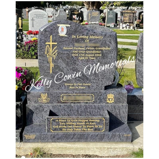 Headstone 023 - Dublin Headstones - Glasnevin - Balgriffin - Fingal - Dardistown -  Kelly Cowin Memorials