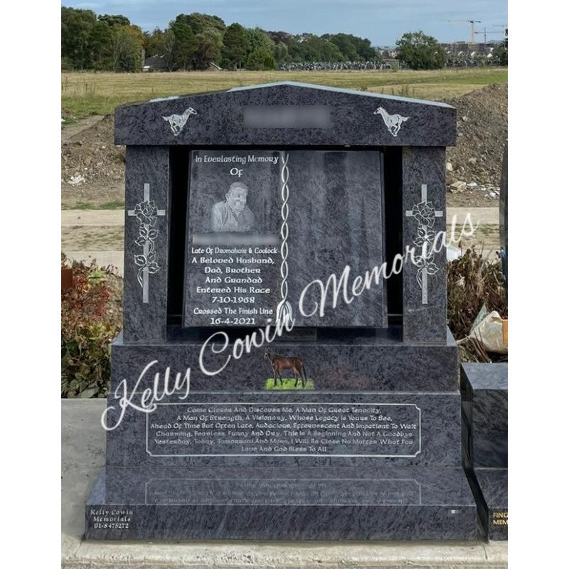 Headstone 027 - Dublin Headstones - Glasnevin - Balgriffin - Fingal - Dardistown - Kelly Cowin Memorials
