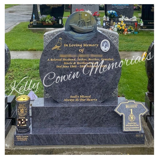 Headstone 017 - Dublin Headstones - Glasnevin - Balgriffin - Fingal - Dardistown -  Kelly Cowin Memorials