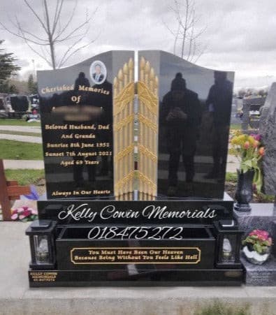 Headstone 043 - Dublin Headstones - Glasnevin - Balgriffin - Fingal - Dardistown - Kelly Cowin Memorials