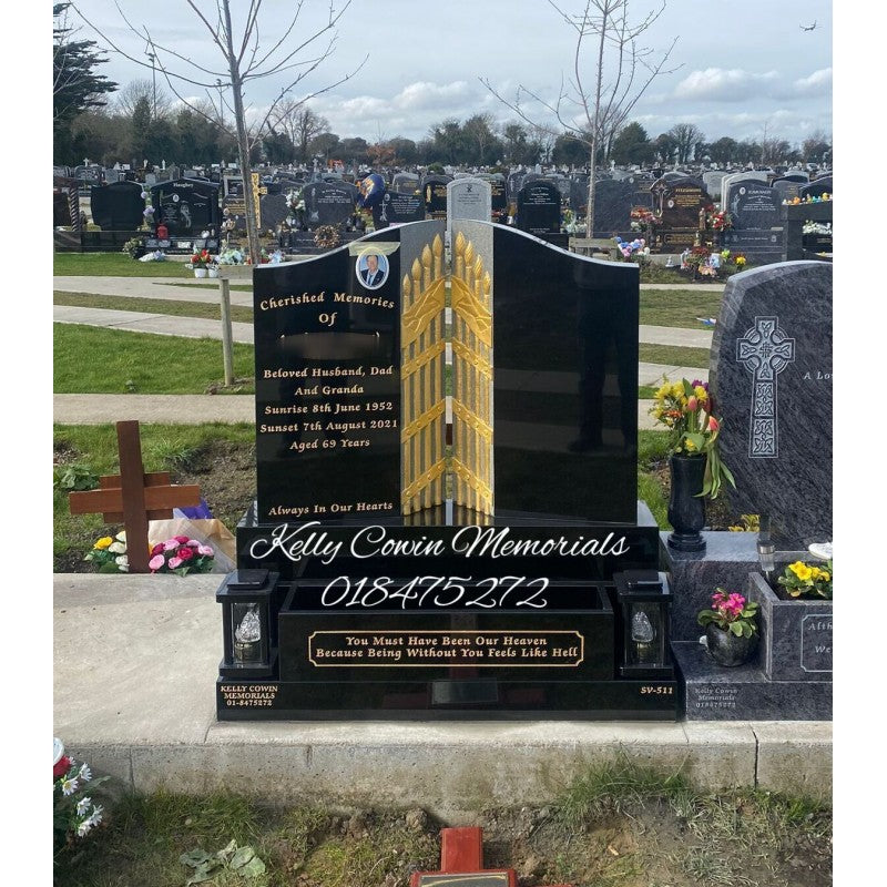 Headstone 043 - Dublin Headstones - Glasnevin - Balgriffin - Fingal - Dardistown - Kelly Cowin Memorials