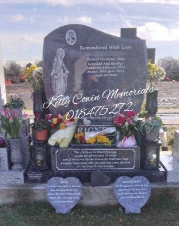 Headstone 064 - Dublin Headstones - Glasnevin - Balgriffin - Fingal - Dardistown - Kelly Cowin Memorials