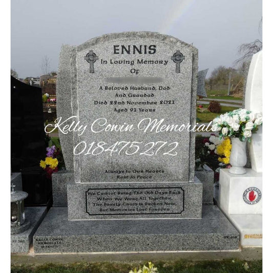Headstone 057 - Dublin Headstones - Glasnevin - Balgriffin - Fingal - Dardistown -  Kelly Cowin Memorials