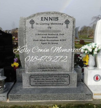 Headstone 057 - Dublin Headstones - Glasnevin - Balgriffin - Fingal - Dardistown - Kelly Cowin Memorials