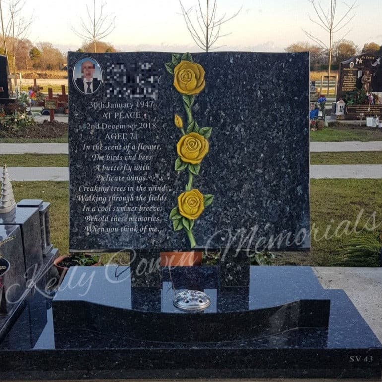 Headstone 009 - Dublin Headstones - Glasnevin - Balgriffin - Fingal - Dardistown -  Kelly Cowin Memorials