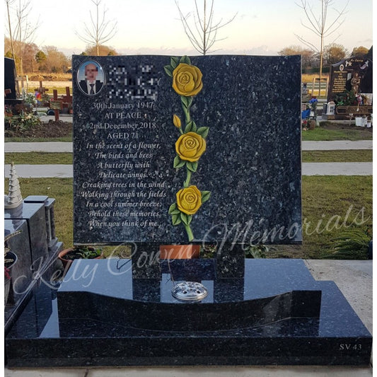 Headstone 009 - Dublin Headstones - Glasnevin - Balgriffin - Fingal - Dardistown -  Kelly Cowin Memorials