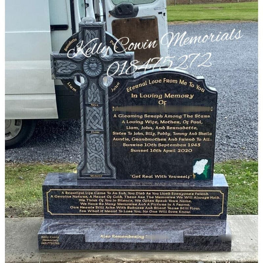Headstone 032 - Dublin Headstones - Glasnevin - Balgriffin - Fingal - Dardistown -  Kelly Cowin Memorials