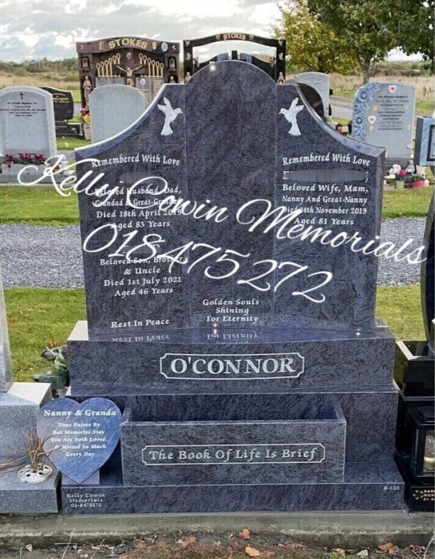 Headstone 050 - Dublin Headstones - Glasnevin - Balgriffin - Fingal - Dardistown - Kelly Cowin Memorials